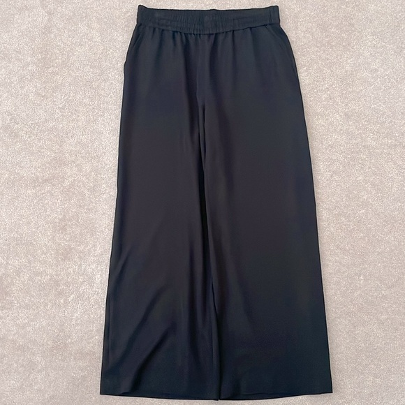 RW&CO High-Rise Wide-Leg Fluid Pant L - Picture 4 of 6